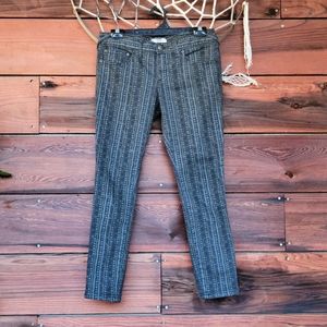 Free People Tribal Skinny Jeans Size 27